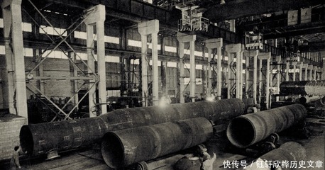 老照片 1984年四川自贡的东方锅炉厂 当年的大型国企